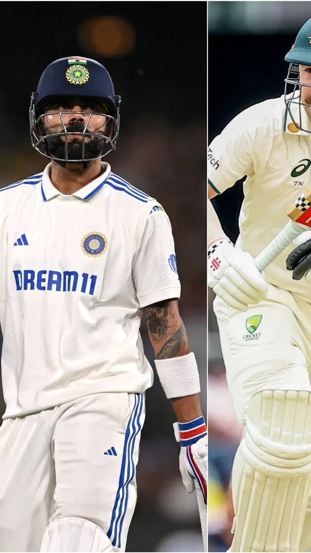 Virat Kohli बनाम Travis Head — 51 टेस्ट के बाद आंकड़े