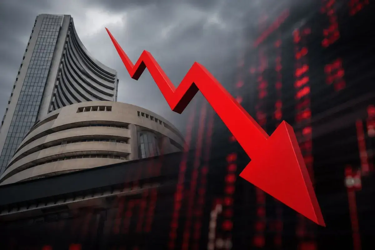 अमेरिका-ईरान तनाव से सेंसेक्स 700 अंक गिरा