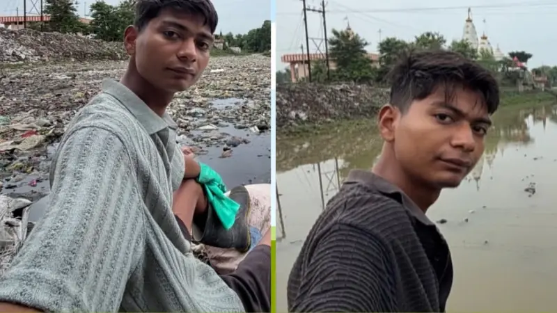21 વર્ષના બિટ્ટૂ તબાહી એ નદીની તસવીર બદલી