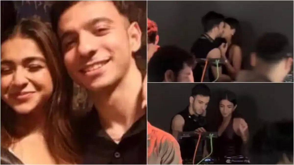 Apoorva Mukhija and Amin Jaz viral video