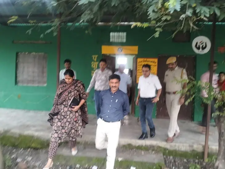 अरनोद में नगरपालिका चुनाव की तैयारियों का निरीक्षण