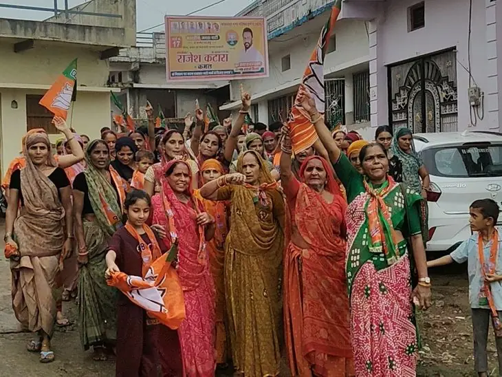बांसवाड़ा वार्ड 17 में त्रिकोणीय मुकाबला जारी