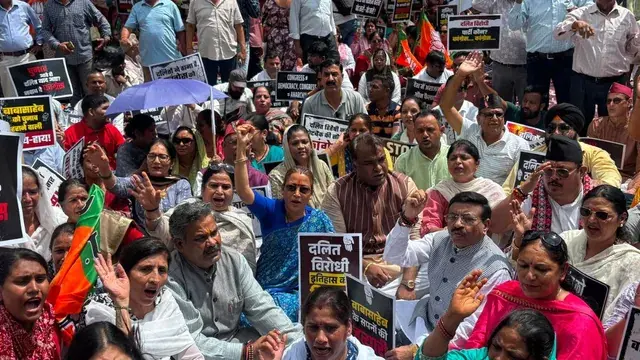रुड़की में भाजपा का सामाजिक सौहार्द संकल्प धरना