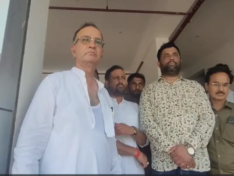 बीकानेर में कांग्रेस अध्यक्ष मदन गोपाल मेघवाल से मारपीट