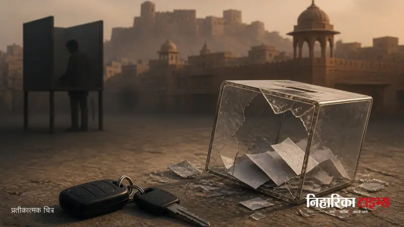 बीकानेर में मतदान के दौरान विधायक ने खोया आपा, कार से उतरे
