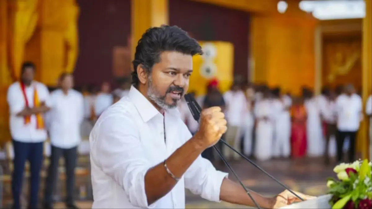 CM Vijay warns against abusive remarks on women amid Trisha row