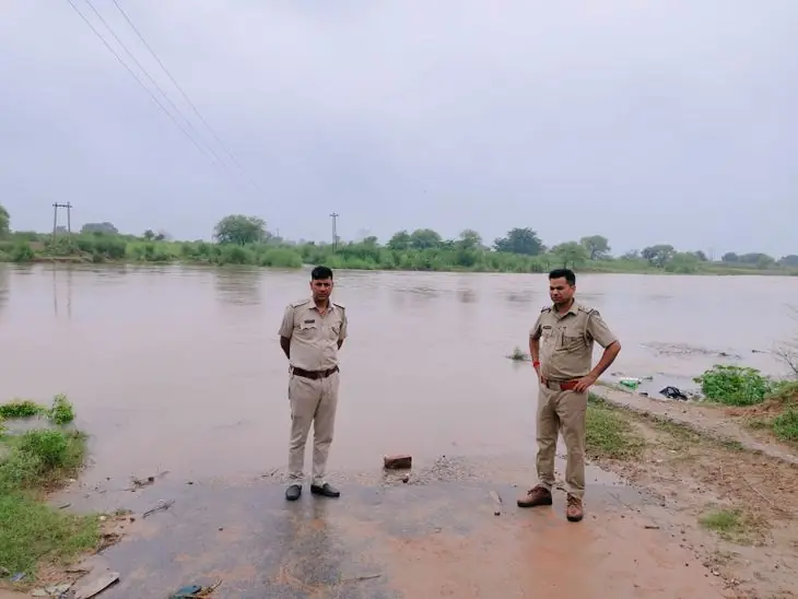 धौलपुर में पार्वती-चंबल नदियों का उफान