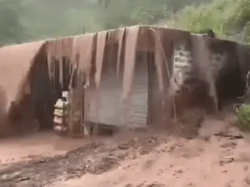 Villagers affected by flood in Dhokri rescued safely by boat