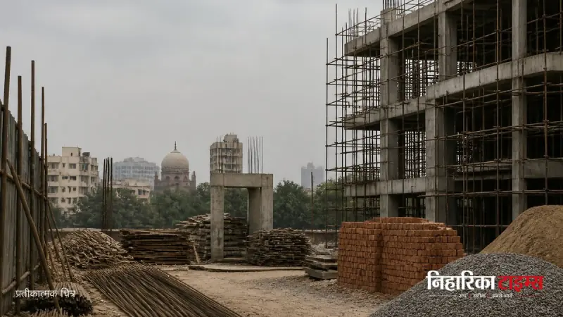 दिल्ली में बेसमेंट निर्माण के दौरान इमारत ढही, कई बच्चे मलबे में फंसे