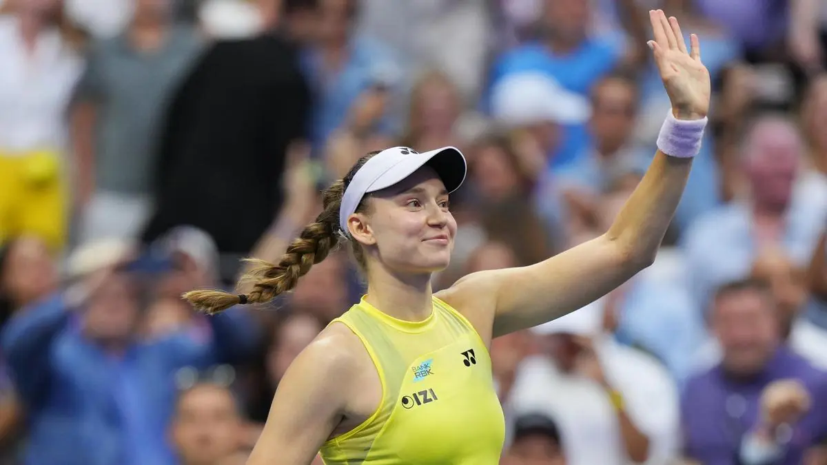 Elena Rybakina at US Open final