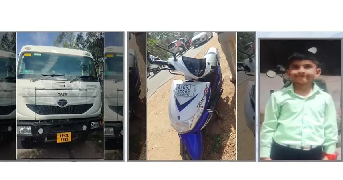 Five-year-old boy killed after tipper runs over him in Bengaluru