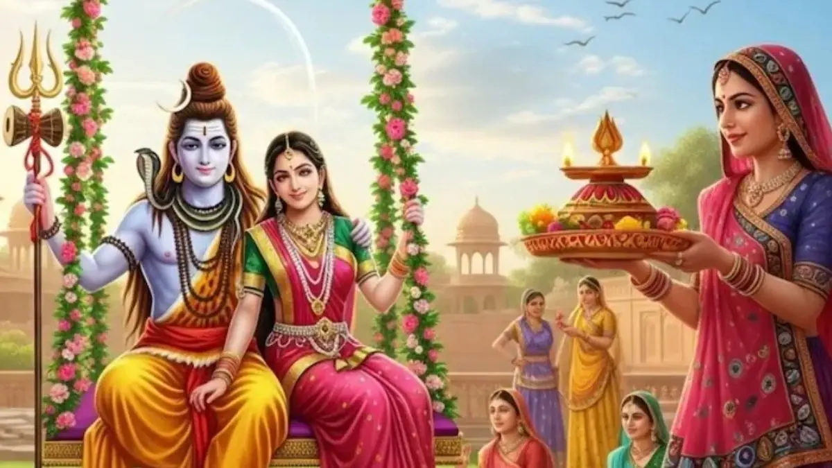 हरतालिका तीज व्रत पूजा का आयोजन