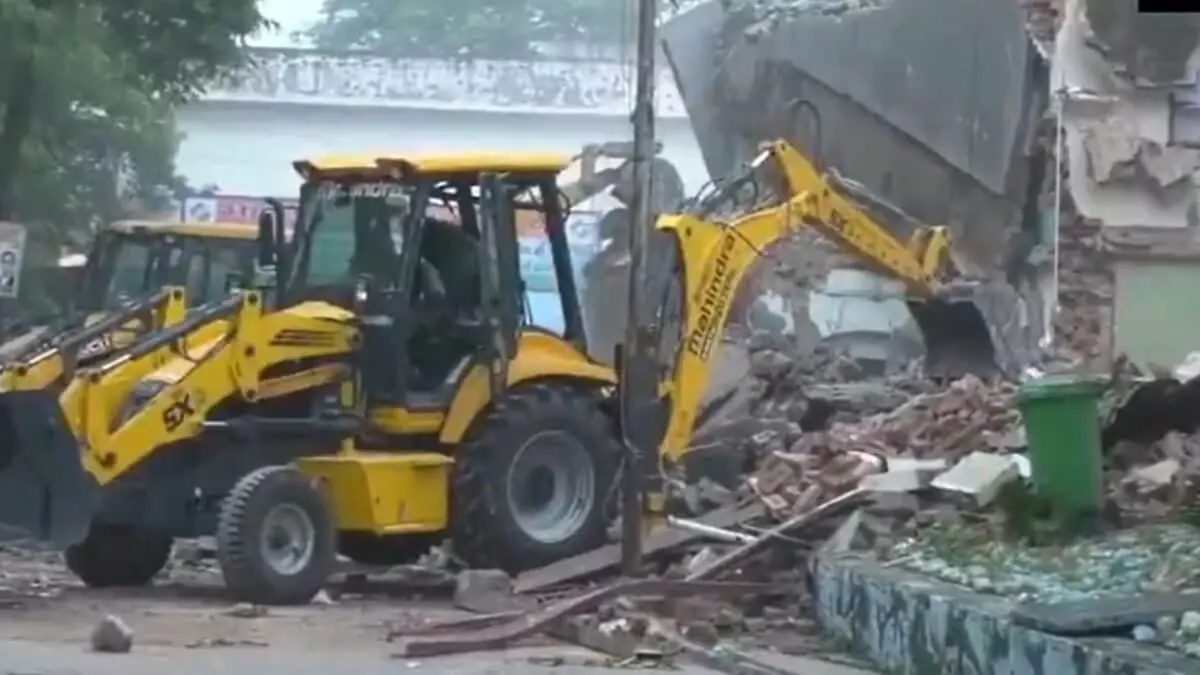 Site of mosque demolition in Saharanpur