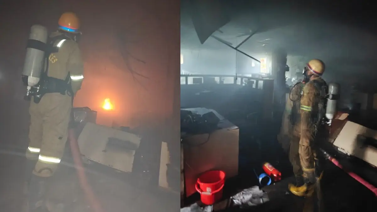 Severe fire at Jalandhar mattress factory, 12 people rescued safely