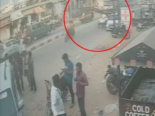 जोधपुर में डंपर ने बाइक सवार दंपती को कुचला, महिला की मौत