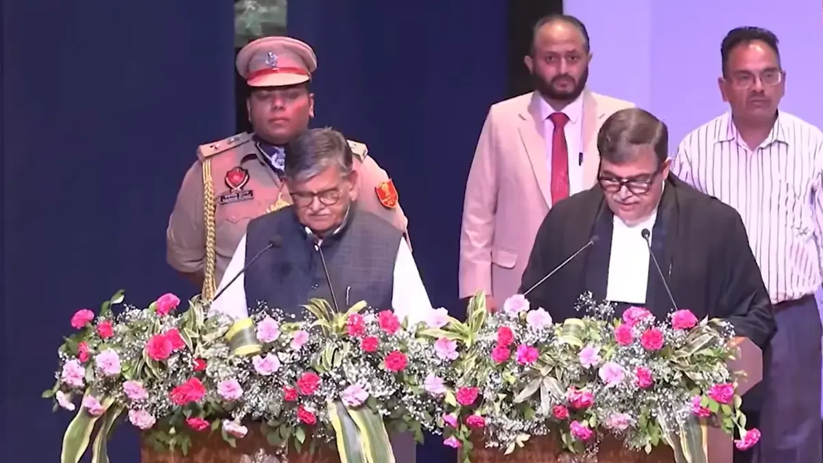 Justice Ashwani Kumar Mishra sworn in as Punjab, Haryana HC Chief Justice