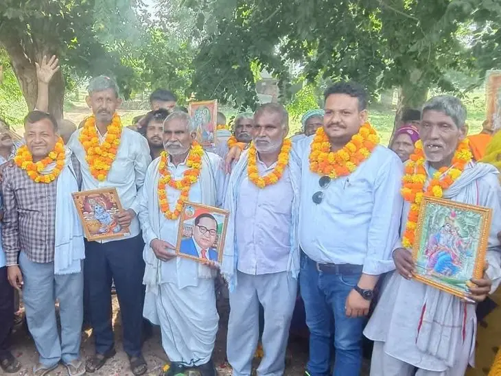 करौली में जीप हादसे का स्थल