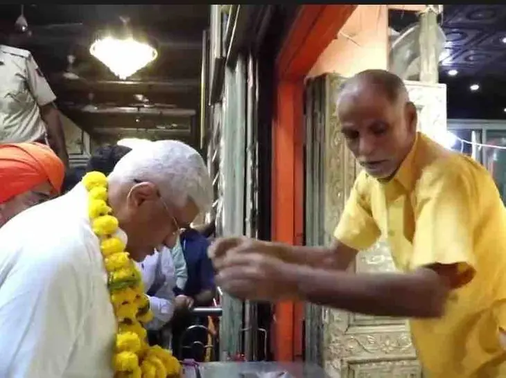 रामदेवरा में केंद्रीय मंत्री गजेंद्र सिंह शेखावत का दौरा