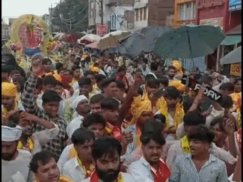 खंडवा में श्रीकृष्ण जन्माष्टमी उत्सव