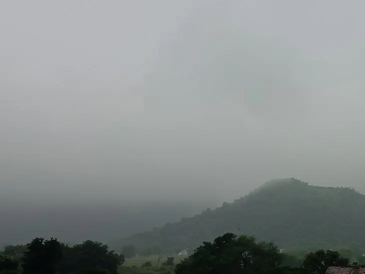 कोटपूतली में बदला मौसम, हल्की बारिश से किसानों को मिली राहत