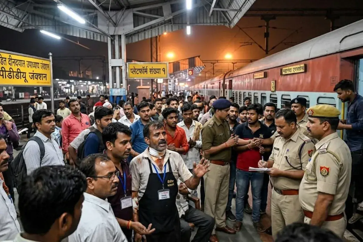 महानंदा एक्सप्रेस में पेंट्री कर्मियों ने वेंडर को बंधक बनाकर पीटा