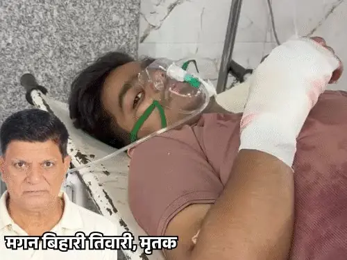मड़ियांव में दादा-पोते पर चाकू हमला