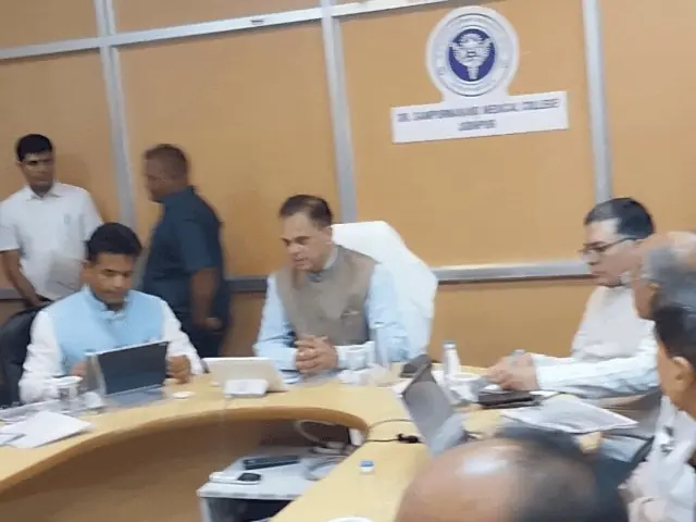 मुख्य सचिव ने जोधपुर में उम्मेद अस्पताल का किया निरीक्षण