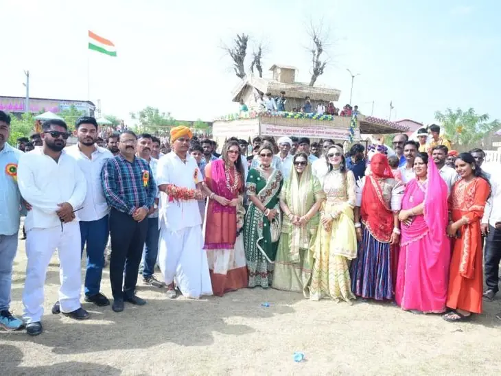 नांदिया में दो दिवसीय नमामि मात महोत्सव का आयोजन