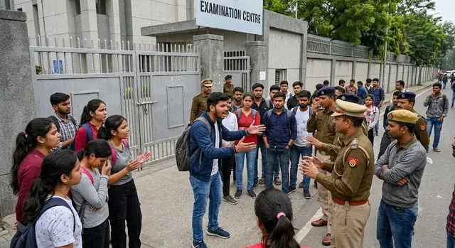 नोएडा में एसएससी सीएचएसएल परीक्षा सर्वर फेल, 2500 अभ्यर्थी बिना परीक्षा लौटे
