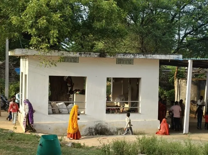 पचपड़ी गांव में तेजाजी महाराज का वार्षिक मेला लगा