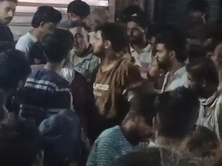 गुरुग्राम रेलवे रोड पर विवाद