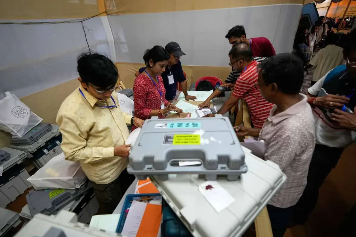 पोकरण नगरपालिका मतगणना स्थल पर सुरक्षा व्यवस्था
