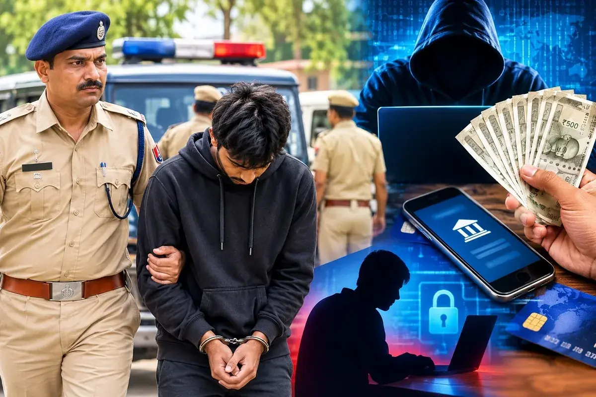 राजस्थान में साइबर अपराध के खिलाफ पुलिस कार्रवाई
