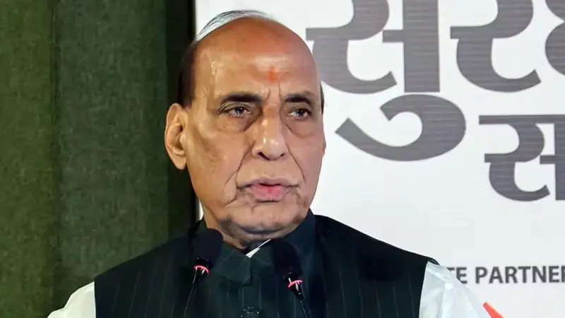 राजनाथ सिंह ने कहा- रक्षा उत्पादन 1.80 लाख करोड़ रुपये पहुंचा