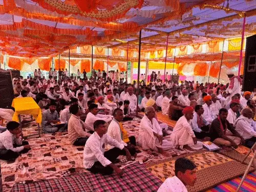सांचौर में गर्ग समाज ने 150 प्रतिभाओं को सम्मानित किया