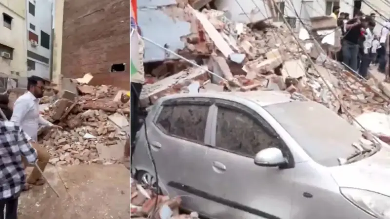 Seven Dead in Delhi PG Collapse Amid Safety Concerns