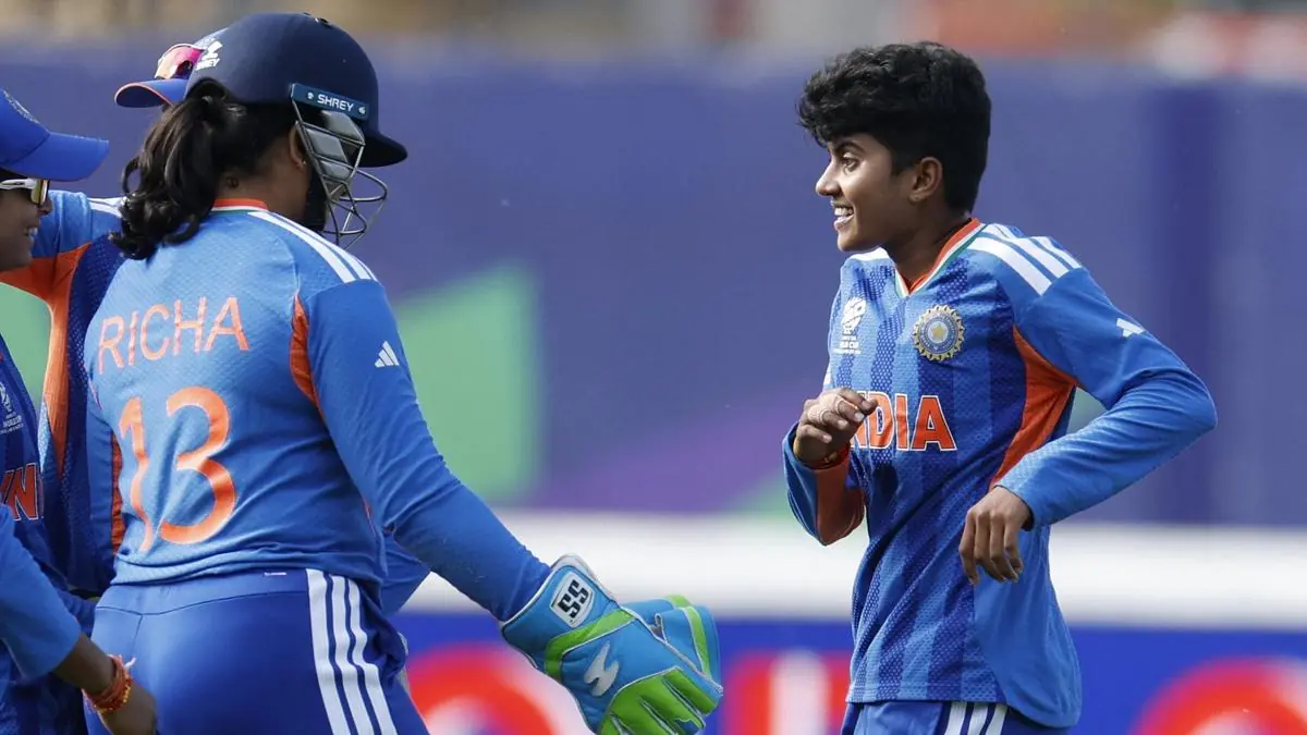 Shree Charani achieves career-best rating in T20I rankings