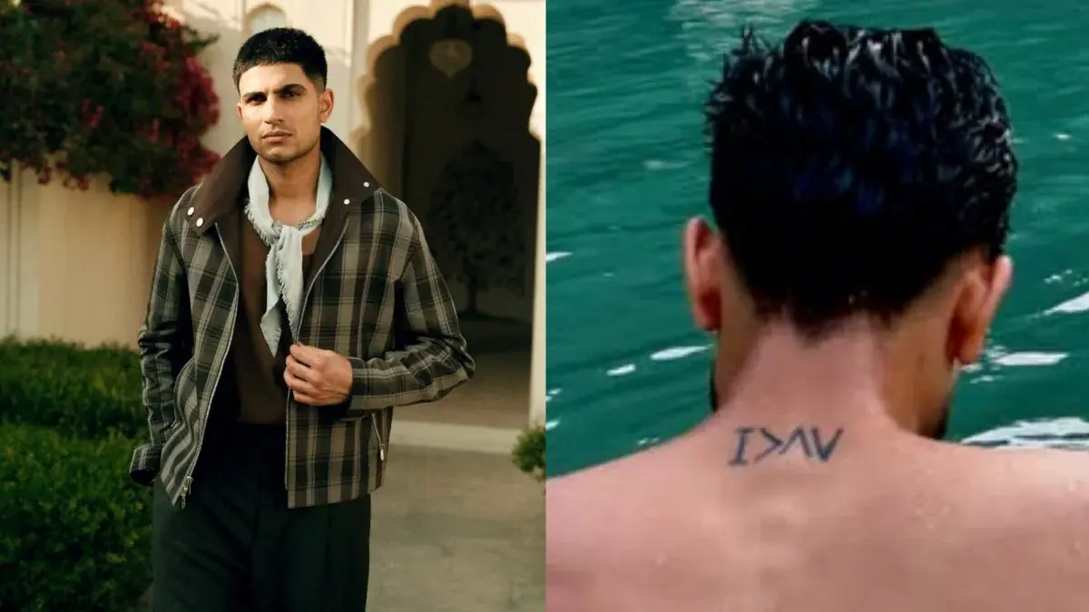 Shubman Gill Shares Meaning Behind His Neck Tattoo