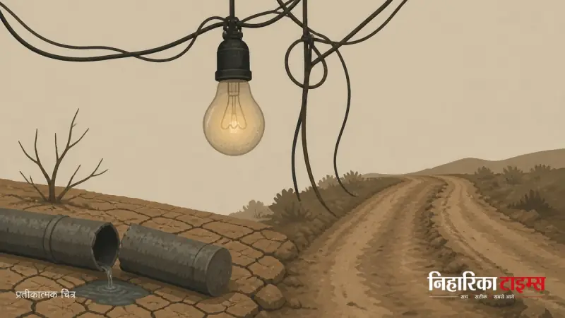 सिंहाड़ गांव में पानी, बिजली और सड़क की बुनियादी समस्याएं