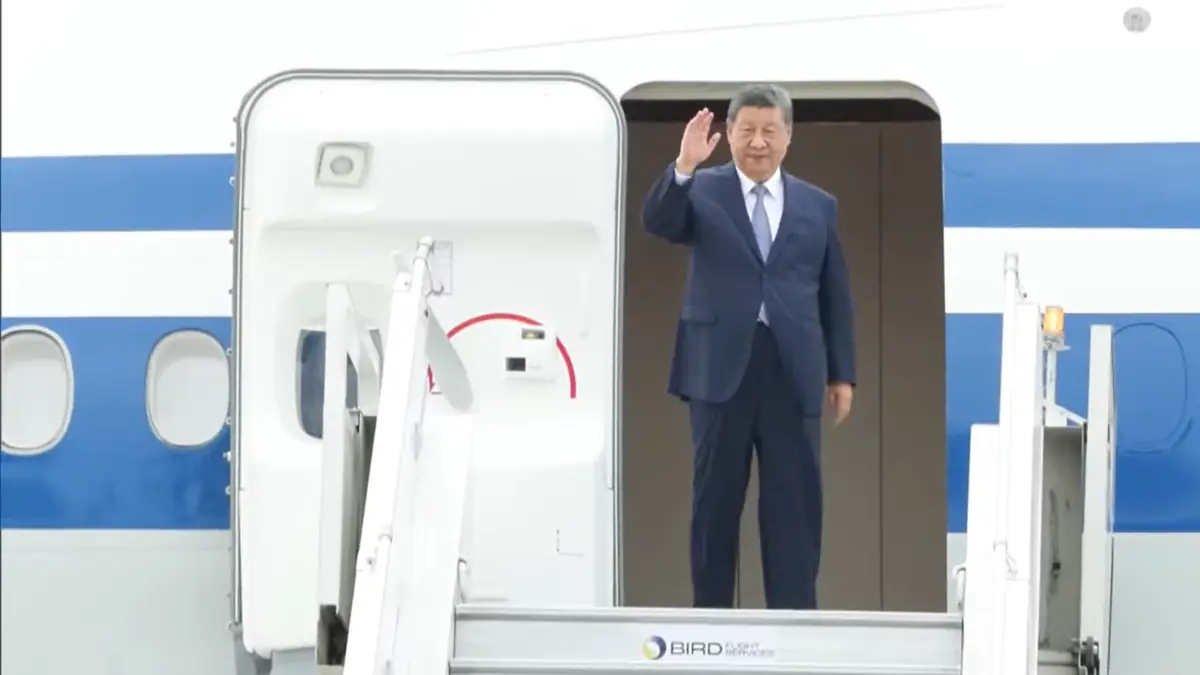 Xi Jinping Arrives in Delhi for BRICS Summit 2026